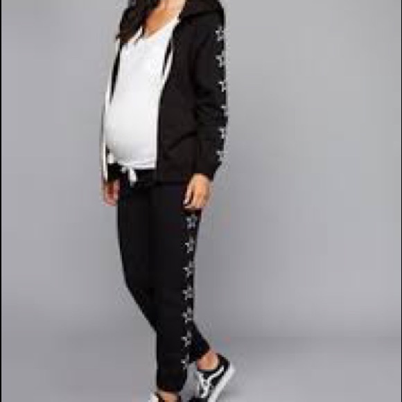 Monrow Pants & Jumpsuits Nwt Monrow Maternity Jogger Set Poshmark